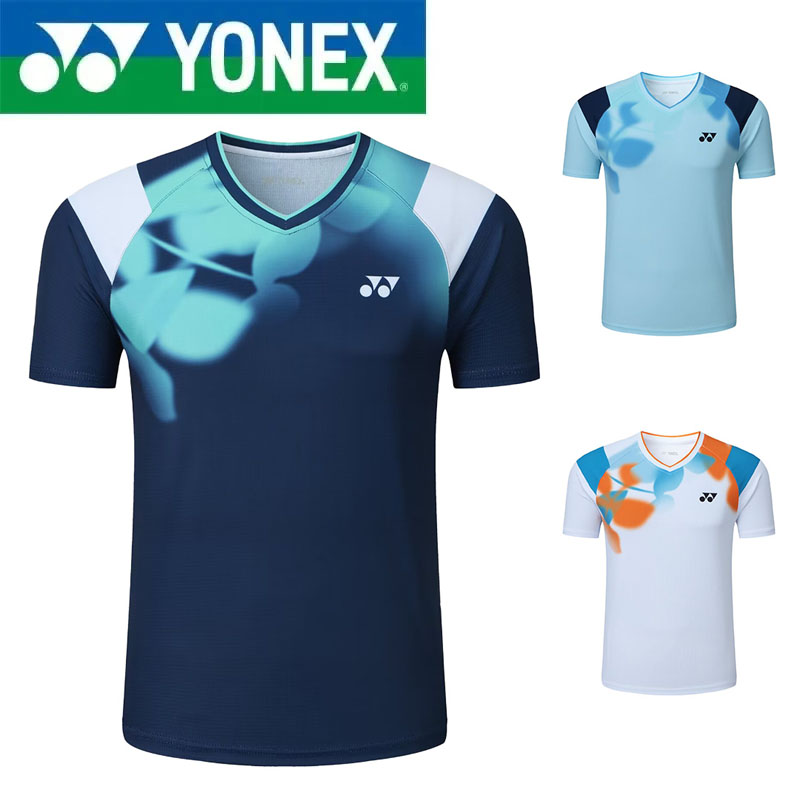 Badminton Yonex Original - YONEX 배드민턴 반팔 수분 흡수 통기성
