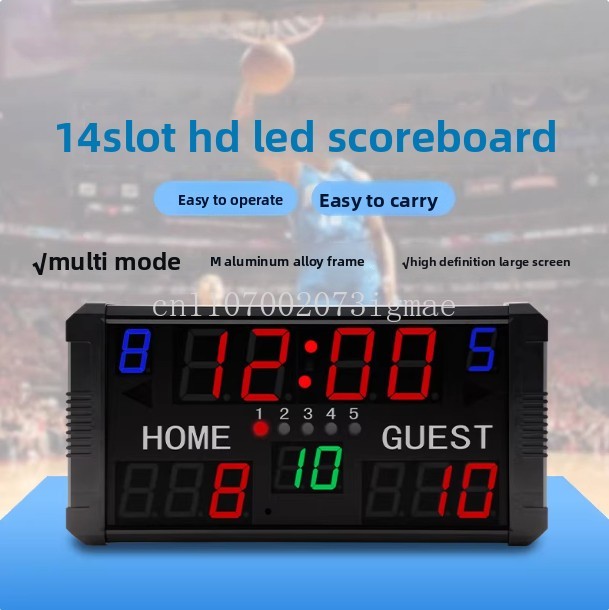 Badminton Scoreboard - 농구 경기 전자 점수판 24초 카운트다운