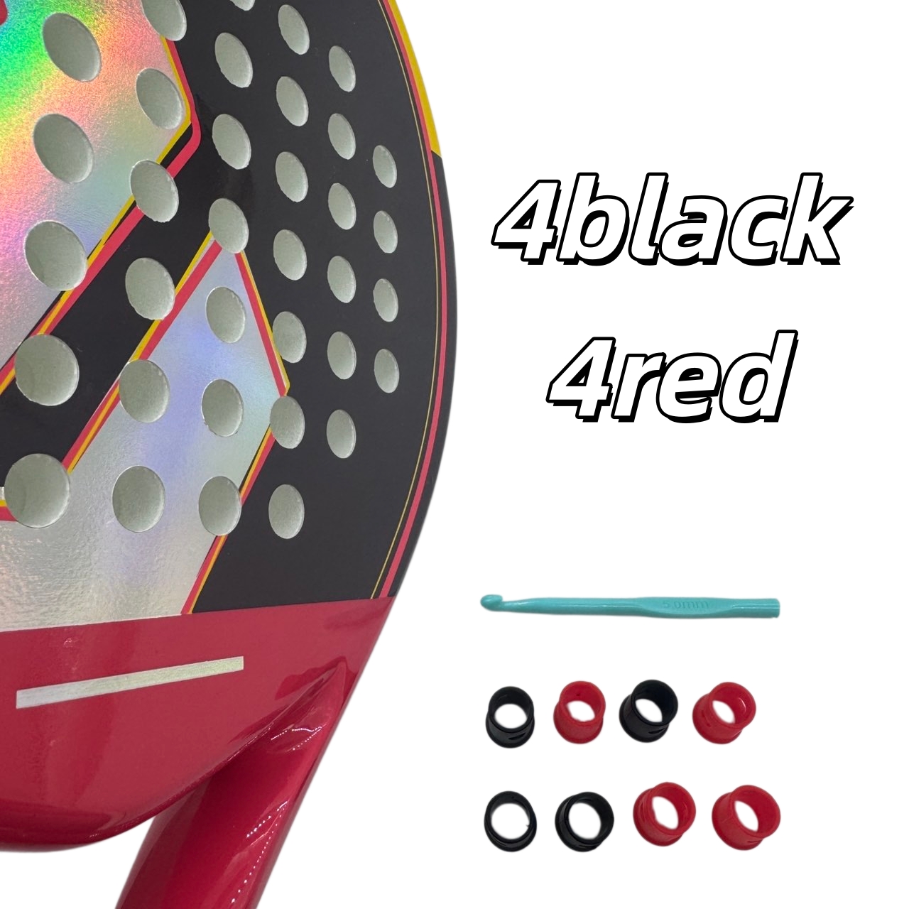 8PCS 블랙 레드 테니스 라켓 진동 댐퍼 소프트 충격 - Racket Vibration Dampener 리뷰 및 가격