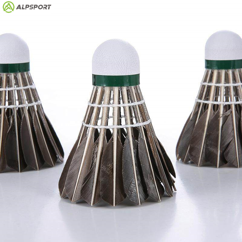 ALP 806 배드민턴 셔틀콕 12개 검은색 거위털 배 - Badminton Victory 리뷰 및 가격