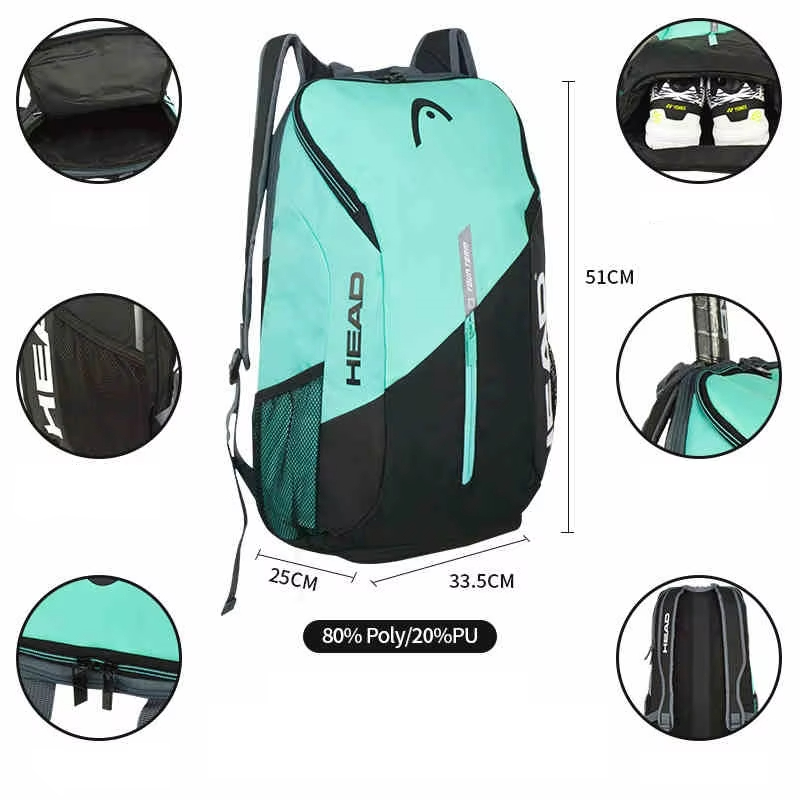 헤드 테니스 백팩 투어 팀 대용량 야외 스포츠 가방 다 - Backpack Racket Bag 리뷰 및 가격
