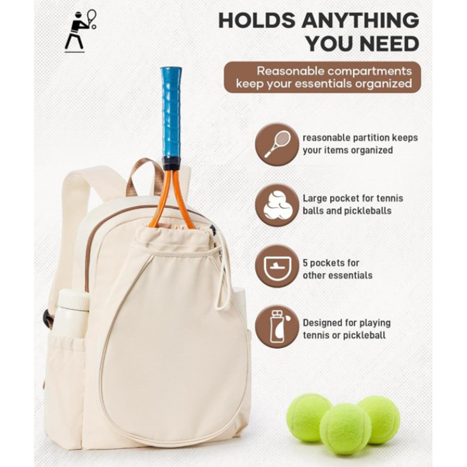 남성용 피클볼 가방은 신발 수납 공간과 방수 포켓이 있 - Backpack Racket Bag 리뷰 및 가격