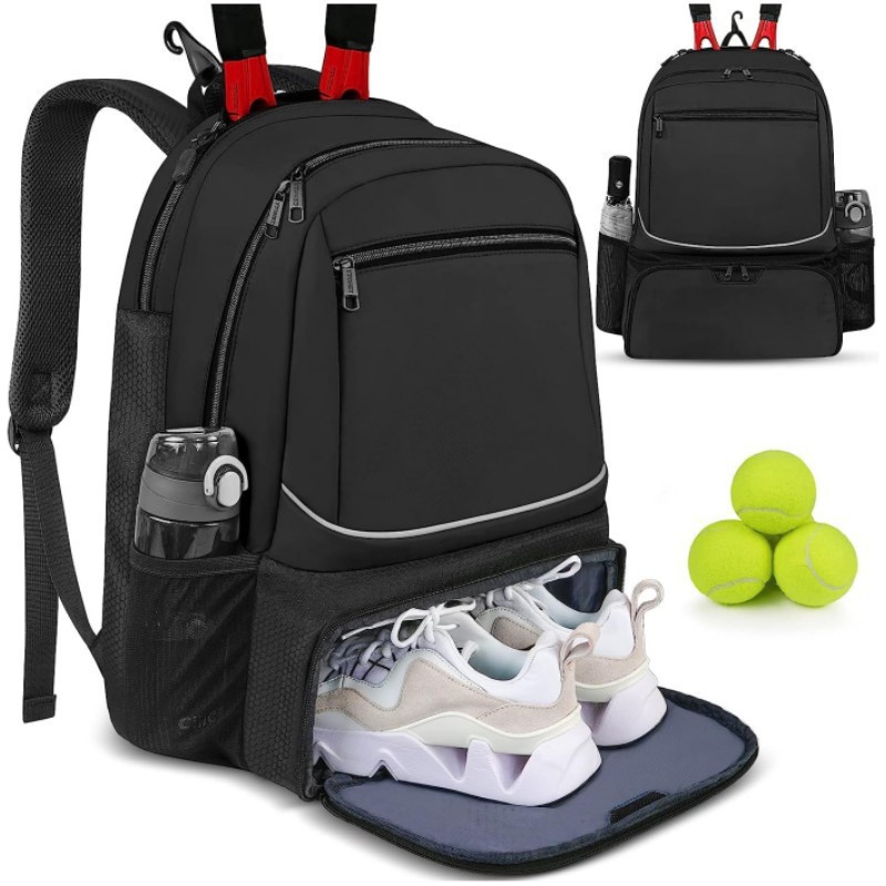 대용량 테니스 백팩 스포츠 라켓 가방 1-2개의 테니스 - Backpack Racket Bag 리뷰 및 가격