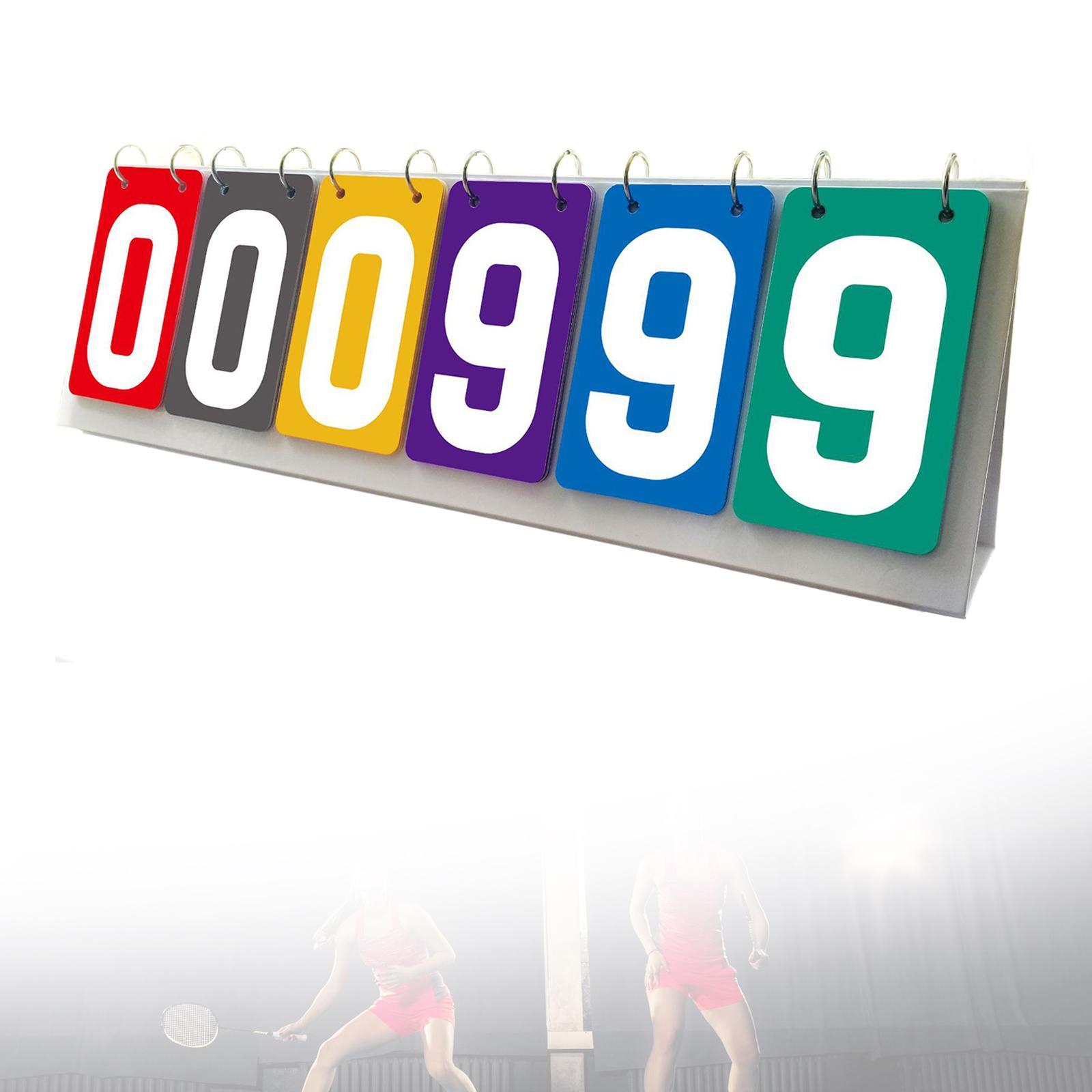 스코어보드 점수 플립 카드 축구 스포츠 게임 배드민턴용 - Badminton Scoreboard 리뷰 및 가격