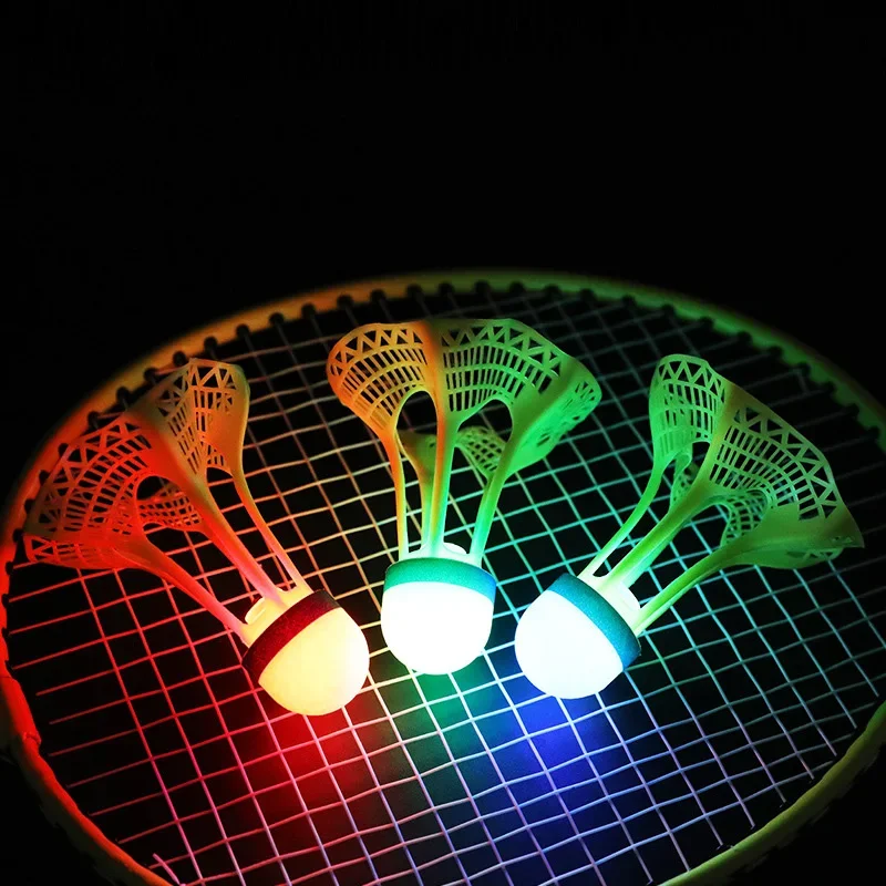 1/5개 야광 배드민턴 셔틀콕, 야간 라이트업 버디 배 - Badminton Shuttlecock 리뷰 및 가격